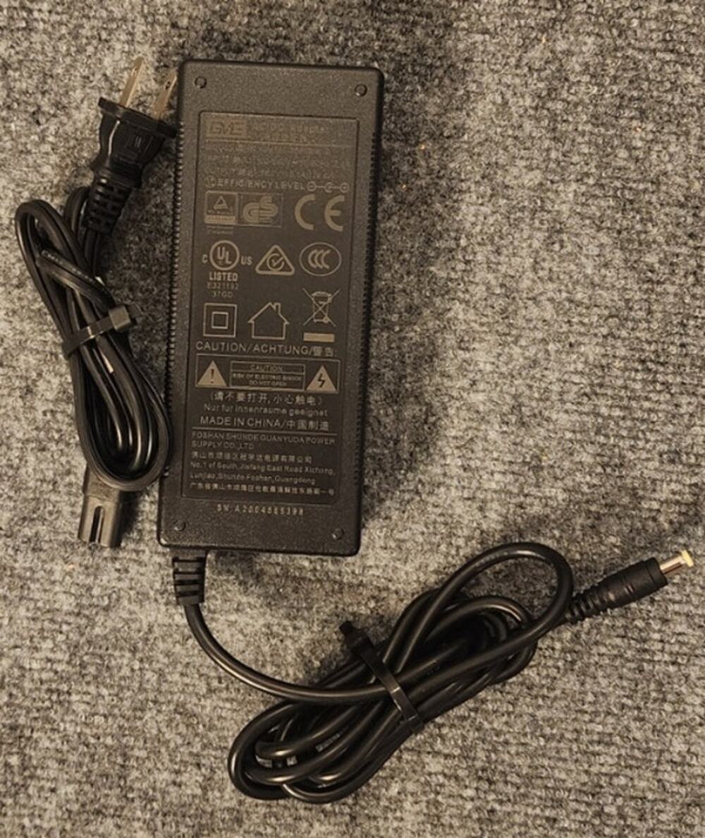 GVE AC/DC Adapter GM130-3600350-D 36V 3.5A 126W Power Supply Charger NWOT